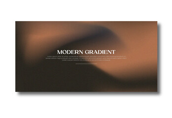 Abstract color gradient modern blurred background and film grain texture template with an elegant