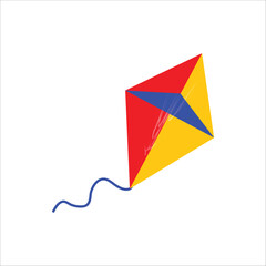 Vector kite logo icon design