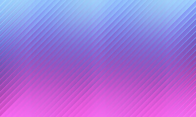 Gradient background. Blue-violet backdrop. Background with diagonal lines. Pattern with bright gradient. Background for design. Fashionable wallpaper. Abstract texture. Gradient decorations. 3d image