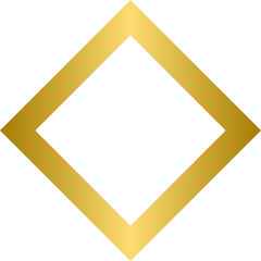 Golden abstract geometric element, gold abstract background design element