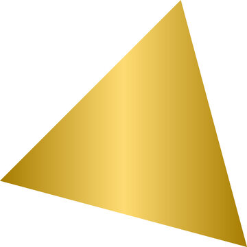 Golden abstract geometric element, gold abstract background design element