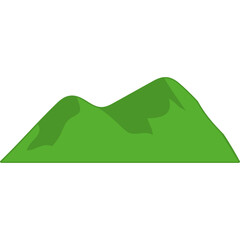 Mountain Flat Illustration
