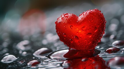 Beautiful heart for Valentine's Day. 
Expression of love.