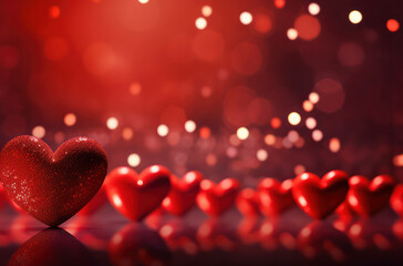 Love background red valentine celebrate abstract decor holiday romance background romantic - obrazy, fototapety, plakaty