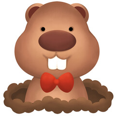 Fototapeta premium Groundhog02