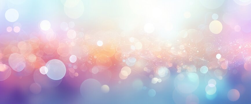 pastel color tone gradient with abstract bokeh light backgrounds