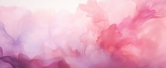 pink water color abstract background