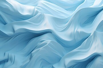 Obraz premium blue silk background made by midjourney