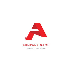 Initial letter A logo and wings symbol. Wings design element, initial Letter A logo Icon, Initial Logo Template