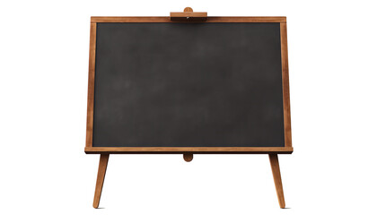 High-resolution blackboard isolated on white background