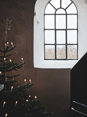 The beautiful little Church in Egens in Denmark