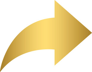 Golden arrow icon