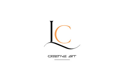 CL, LC, C, L abstract letters logo monogram