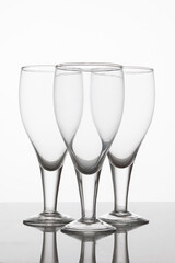 empty wine glass