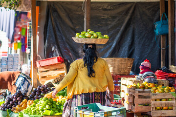 Fruit Market In Antigua Guatemala