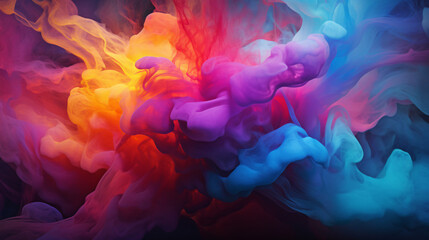 Incredible abstract fantasy colored background