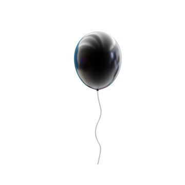 Black color balloon