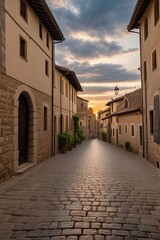 Fototapeta na wymiar Borgo medievale