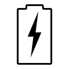Battery icon. battery charge level. battery Charging symbol