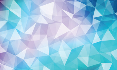 Vector polygon abstract background.