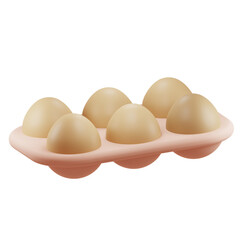 egg 3d illustration