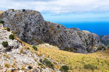 Picturesque landscape on the island of Mallorca.