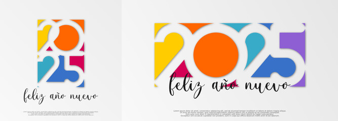 2025 - feliz año nuevo