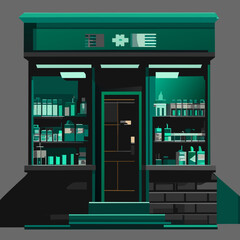 pharmacy vector illustration