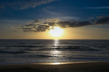 Sunrise on the Florida beach