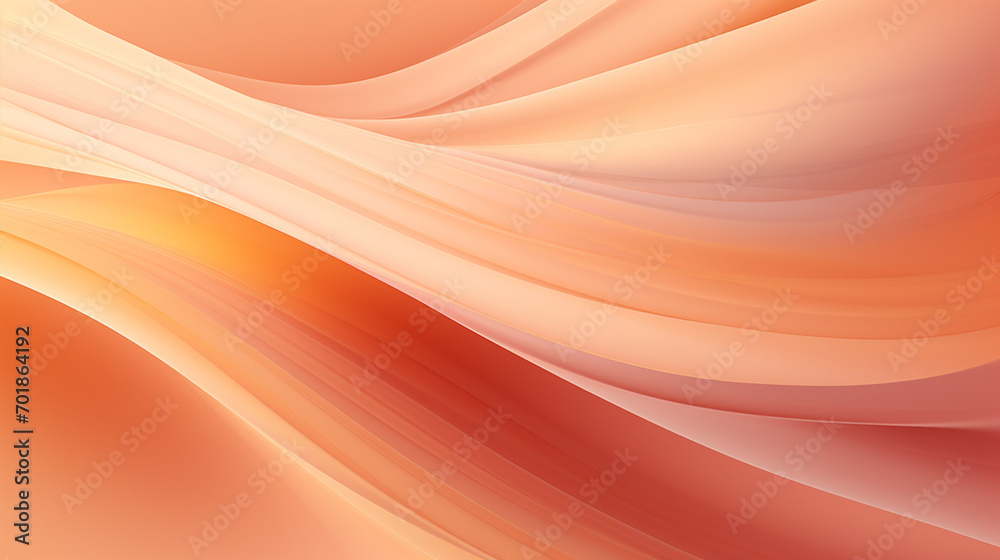 Canvas Prints peach fuzz abstract color background.
