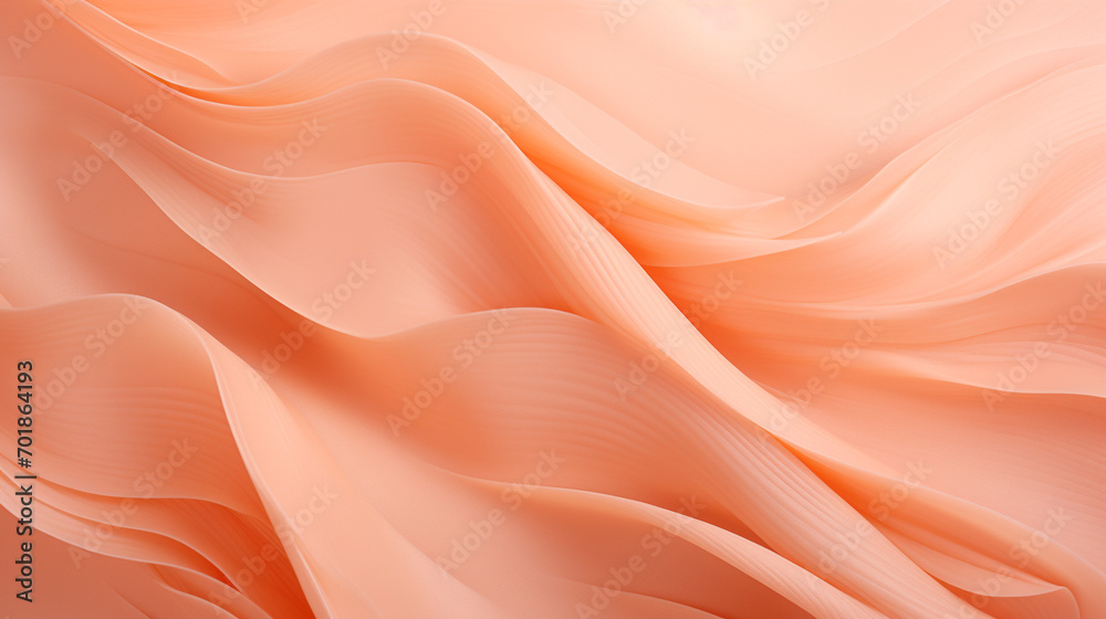 Wall mural peach fuzz abstract color background.