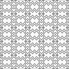 Abstract shapes.Abstract patterns from lines.White wallpaper. Vector graphics for design, textile, decoration, cover, wallpaper, web background, wrapping paper, fabric, packaging.Repeating pattern.