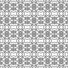 Abstract shapes.Abstract patterns from lines.White wallpaper. Vector graphics for design, textile, decoration, cover, wallpaper, web background, wrapping paper, fabric, packaging.Repeating pattern.