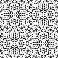 Abstract shapes.Abstract patterns from lines.White wallpaper. Vector graphics for design, textile, decoration, cover, wallpaper, web background, wrapping paper, fabric, packaging.Repeating pattern.