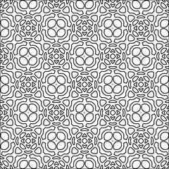 Abstract shapes.Abstract patterns from lines.White wallpaper. Vector graphics for design, textile, decoration, cover, wallpaper, web background, wrapping paper, fabric, packaging.Repeating pattern.