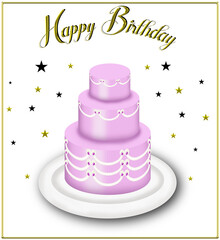 Carte d'anniversaire - Happy Birthday - 701874111