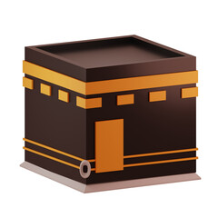 kaaba 3d illustration