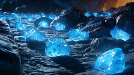 A stunning Poudretteite gemstone in a high-resolution 8K image, showcasing its vibrant pinkish-purple hue, intricate facets, and mesmerizing brilliance