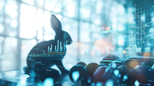 concept  price hike of easter sweets and gifts