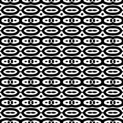 Abstract Shapes.Vector seamless black and white pattern.Design element for prints, decoration, cover, textile, digital wallpaper, web background, wrapping paper, clothing, fabric, packaging, cards.