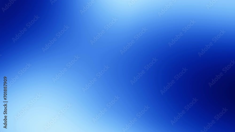 Poster 4K abstract de-focused Blue bokeh Light Leak gradient background loop for overlay on your project. Concept animation for creative
