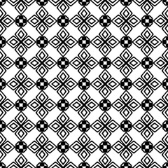 
Abstract Shapes.Vector seamless black and white pattern.Design element for prints, decoration, cover, textile, digital wallpaper, web background, wrapping paper, clothing, fabric, packaging, cards.
