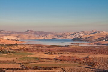 Sunset in the mountains