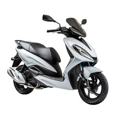 Scooter motorcycle on transparent background PNG