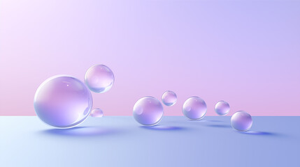 Serene Pastel Orb Array