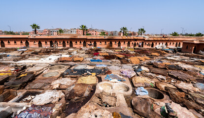 Leather Tannery in Marrakesh