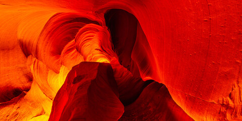 Antelope Canyon Arizona USA - abstract background