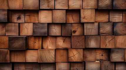 Wood timber construction material for background