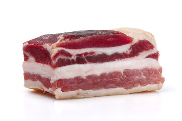 Pancetta  is a typical meat product of Italian cuisine. Fattier pieces are used in certain dishes,...