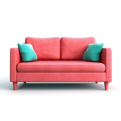 sofa coral